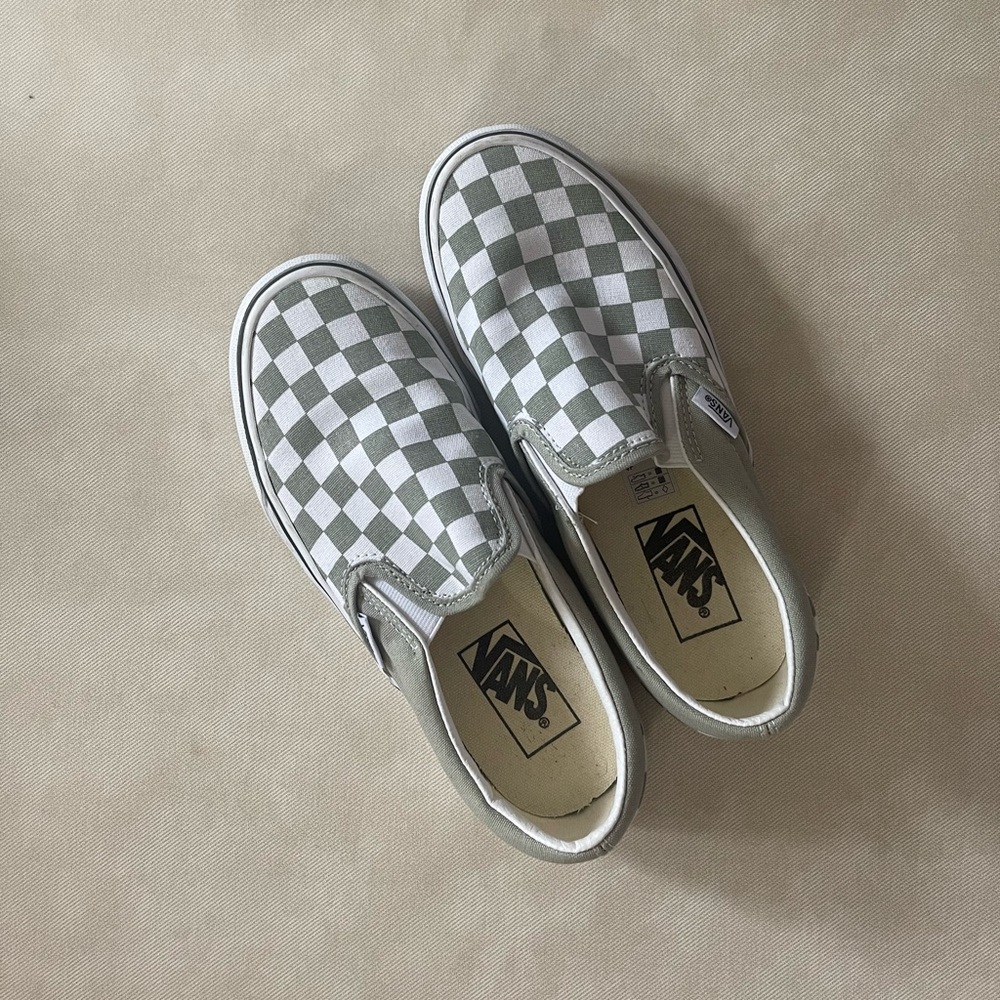 Checkered Vans - image 1